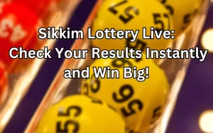 sikkim lottery live